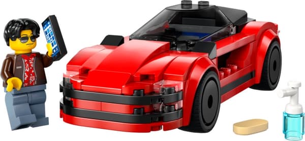 LEGO City Röd sportbil 60448