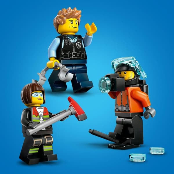 LEGO City Helikopter, brandbil och ubåt 60462