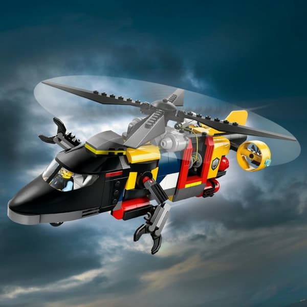 LEGO City Helikopter, brandbil och ubåt 60462