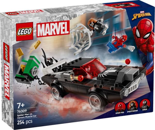 LEGO Super Heroes Spider Man mot Venoms muskelbil 76309