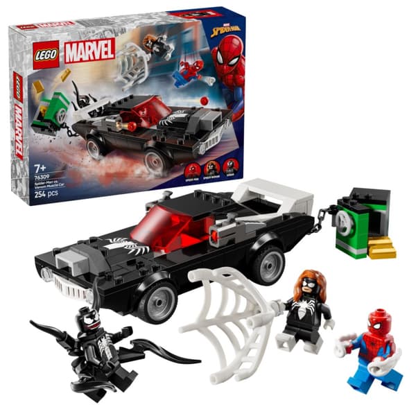 LEGO Super Heroes Spider Man mot Venoms muskelbil 76309