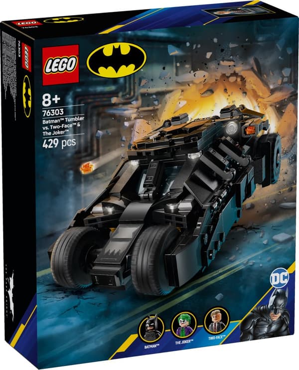 LEGO Super Heroes Batmans Tumbler mot Two-Face och Jokern 76303