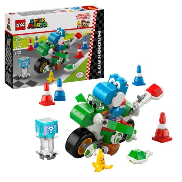 LEGO Super Mario Mario Kart Yoshi Bike 72031