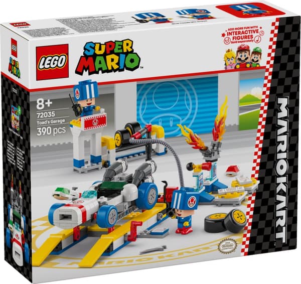 LEGO Super Mario Mario Kart Toads Garage 72035