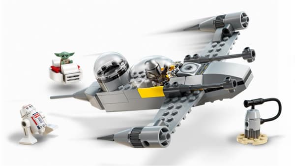 LEGO Star Wars 4+ Mando and Grogu s N 1 Starfighter 75410