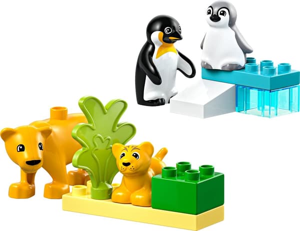 Vilda djurfamiljer: Pingviner och lejon LEGO® DUPLO® Town (10442)
