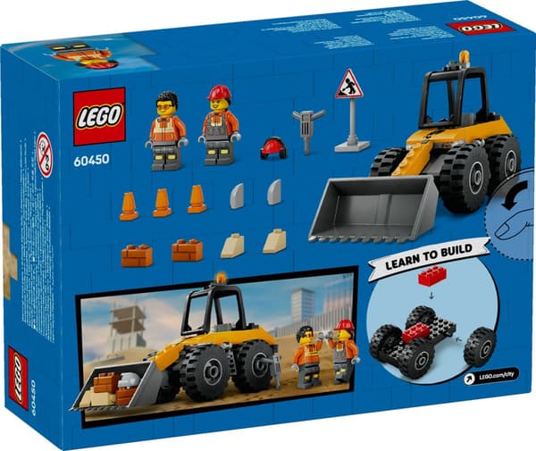 Gul hjullaster LEGO® City (60450)