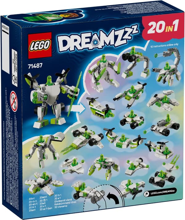 Äventyr med Z-Blob-robot och fordon LEGO® DREAMZzz (71487)