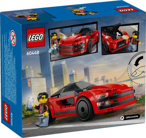 Rød sportsbil LEGO® City (60448)