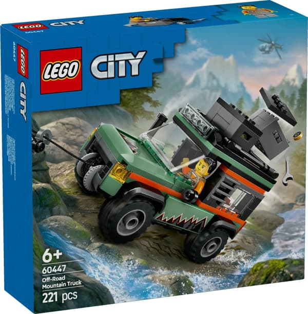 4-hjulsdriven terrängbil för bergskörning LEGO® City (60447)