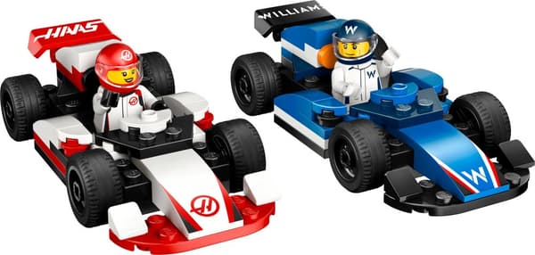 F1® Williams Racing & Haas F1® racerbilar LEGO® City (60464)