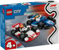 Miniatyrbild 1 av 3: F1® Williams Racing & Haas F1® racerbilar LEGO® City (60464)
