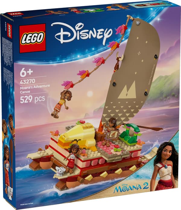 Vaianas äventyrskanot LEGO® Disney Princess (43270)