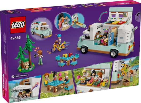 Vänskapsäventyr med husbil LEGO® Friends (42663)