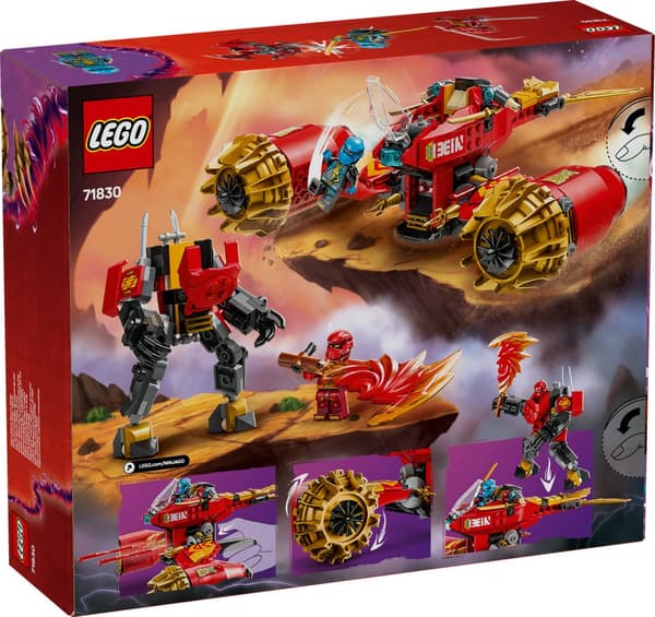 Kais robotstormförare LEGO® Ninjago (71830)