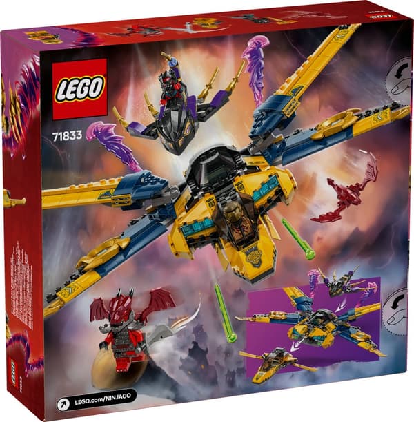 Ras og Arins superraske stormjager LEGO® Ninjago (71833)