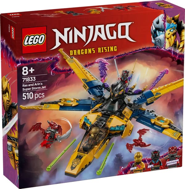 Ras och Arins superstormplan LEGO® Ninjago (71833)
