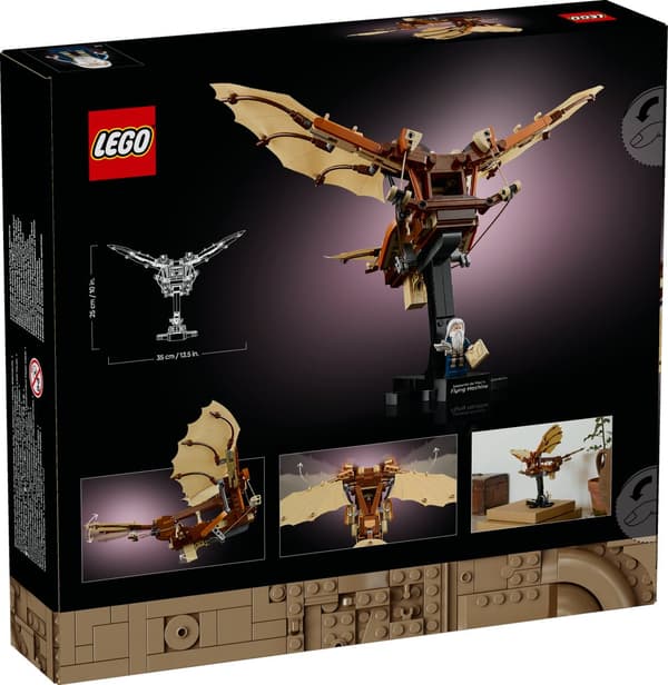Leonardo da Vincis flymaskin LEGO® Icons (10363)