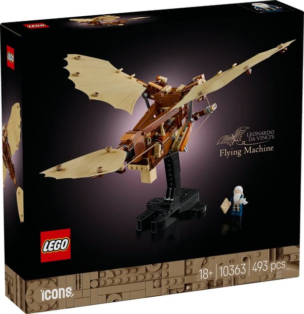 Leonardo da Vincis flygmaskin LEGO® Icons (10363)