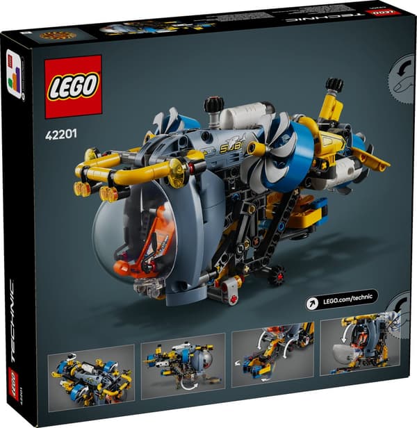 Ubåt for dyphavsforskning LEGO® Technic (42201)