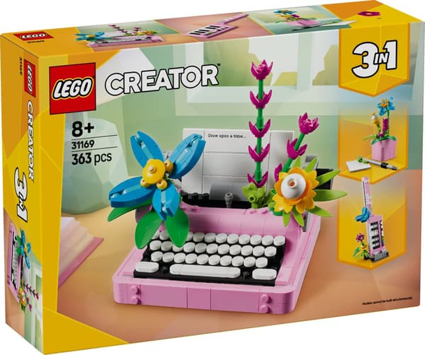 Skrivmaskin med blommor LEGO® Creator (31169)