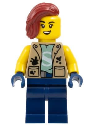 LEGO City Kvinnlig Djungelutforskare CTY1777