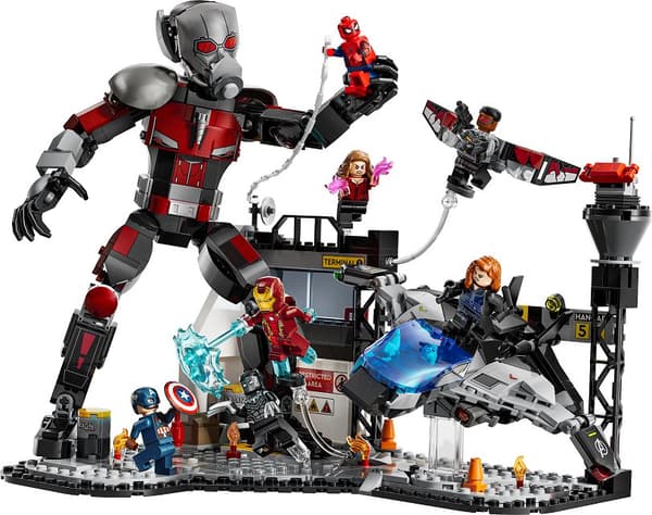 Actionfylt kamp fra Captain America: Civil War LEGO® Super Heroes (76314)
