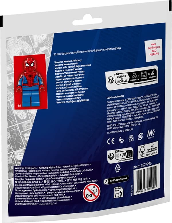 LEGO Super Heroes Venoms rån på museet 30707