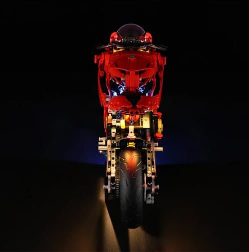 Belysning till Technic Ducati Panigale V4 S motorcykel 42202 LGK709