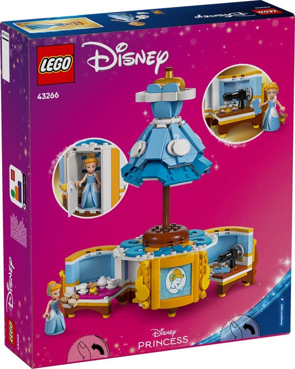 LEGO Disney Askungens klänning 43266