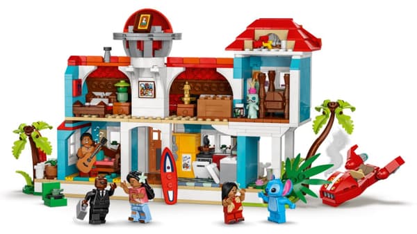LEGO Disney Lilo och Stitch strandhus 43268