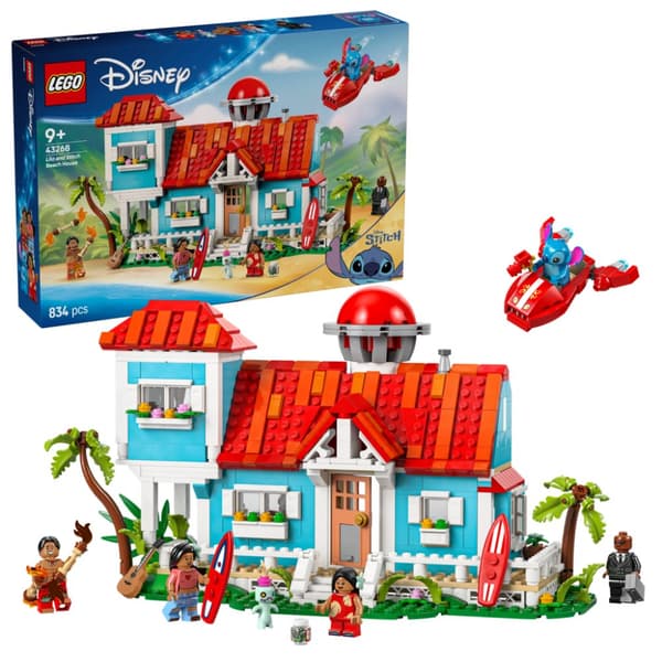 LEGO Disney Lilo och Stitch strandhus 43268