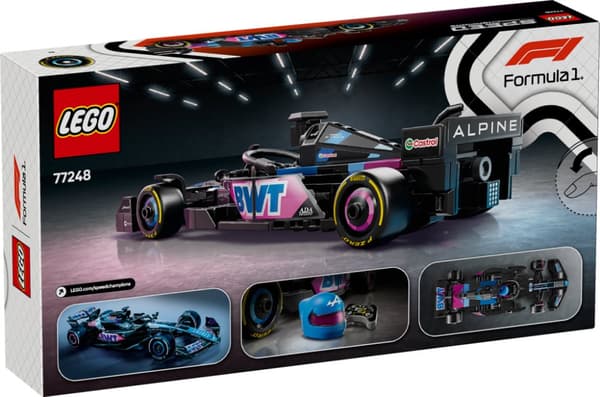 LEGO Speed Champions BWT Alpine F1 Team A524 racerbil 77248
