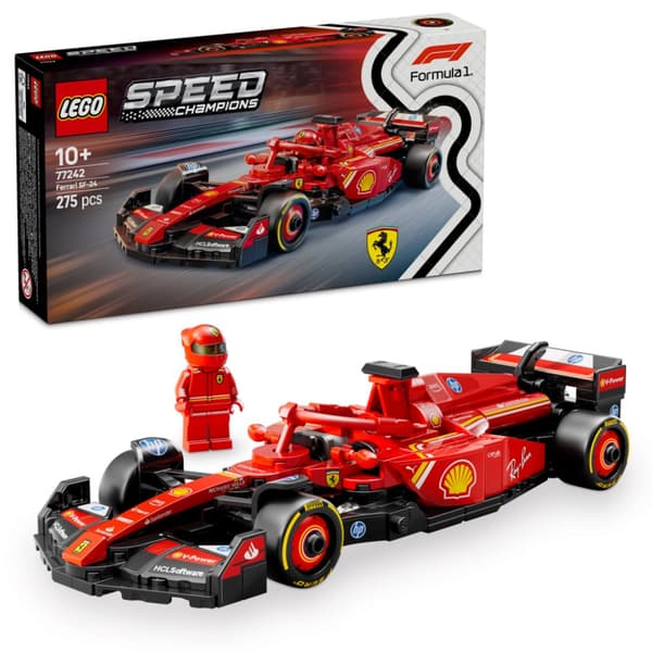 LEGO Speed Champions Ferrari SF 24 F1 racerbil 77242