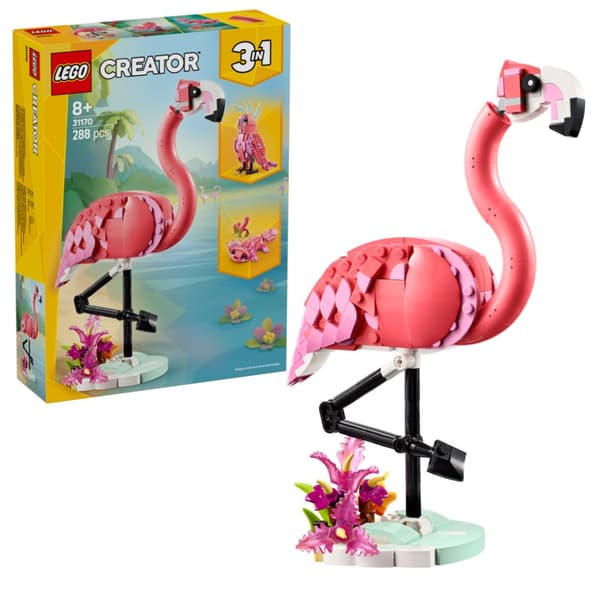 LEGO Creator Vilda djur Rosa flamingo 31170