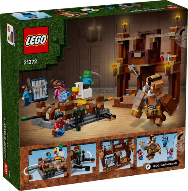 LEGO Minecraft Skogsherrgårdens stridsring 21272