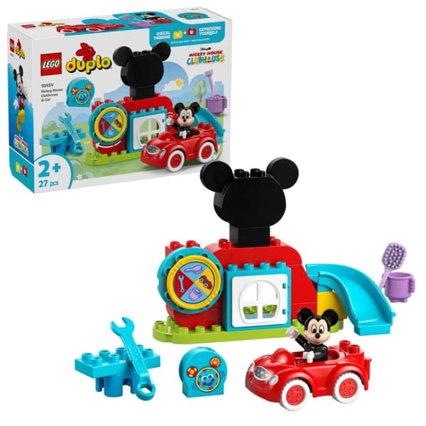 LEGO DUPLO Musse Piggs klubbhus och bil 10454