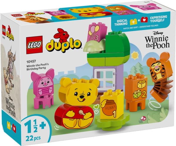 LEGO DUPLO Nalle Puhs födelsedagskalas 10457