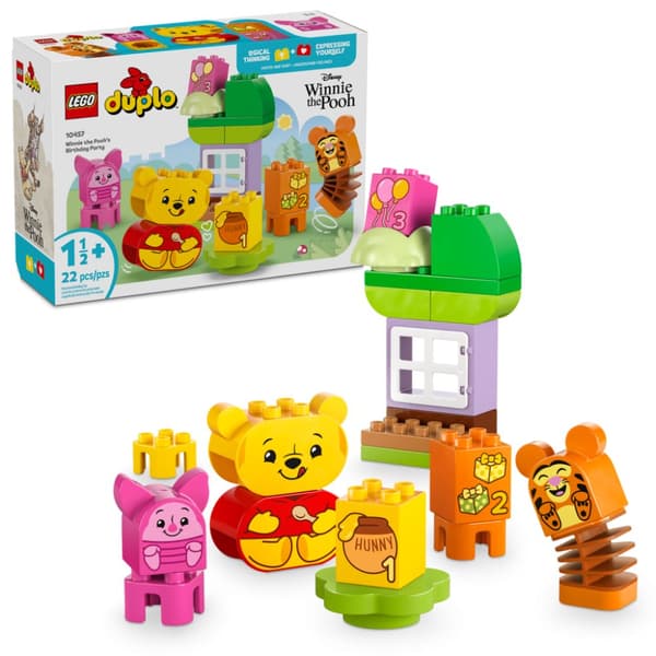 LEGO DUPLO Nalle Puhs födelsedagskalas 10457