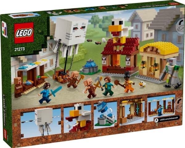 LEGO Minecraft 21273 Landsbyangrep med Geist-ballong
