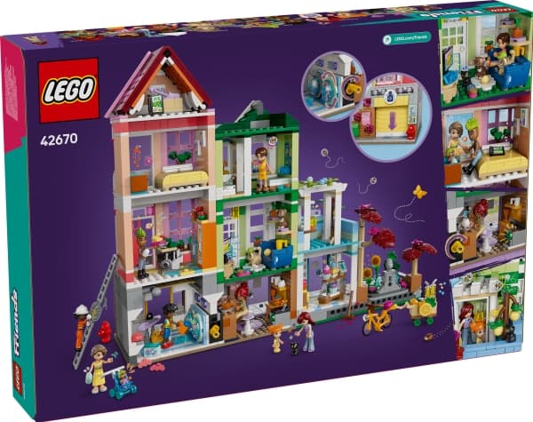 LEGO Friends 42670 Heartlake Citys lägenheter och butiker