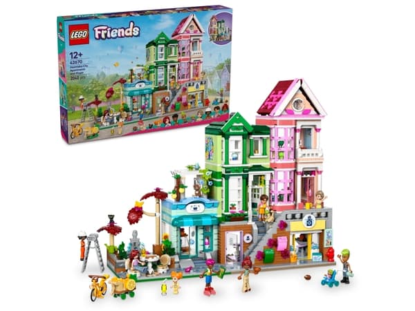 LEGO Friends 42670 Heartlake Citys lägenheter och butiker