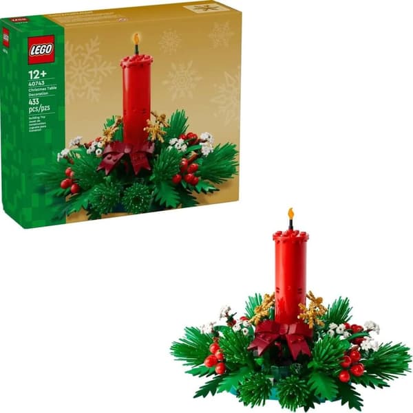 LEGO Icons 40743 Christmas Table Decoration