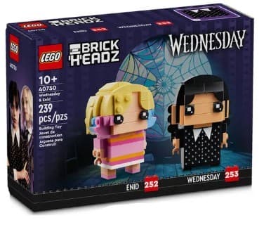 LEGO BRICKHEADZ 40750 Wednesday und Enid (40750)