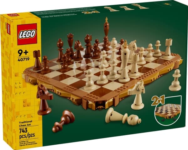 LEGO Classic Perinteinen shakkilauta (40719)