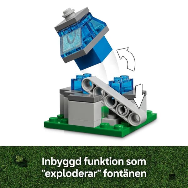 LEGO® Minecraft Byanfall med gastballong 21273