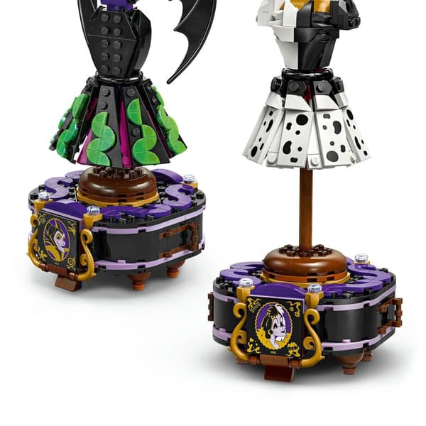 LEGO® Disney Maleficents och Cruella De Vils klänningar 43262