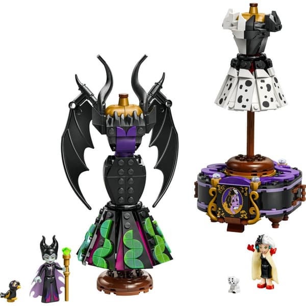 LEGO® Disney Maleficents och Cruella De Vils klänningar 43262