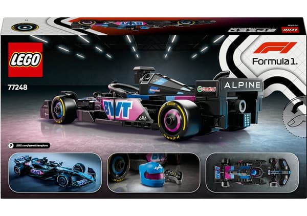 LEGO® Speed Champions BWT Alpine F1® Team A524 racerbil 77248