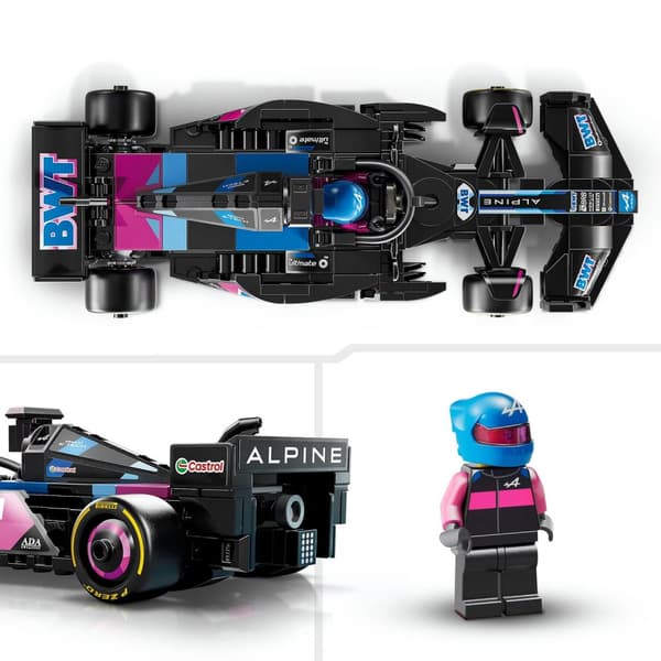 LEGO® Speed Champions BWT Alpine F1® Team A524 racerbil 77248
